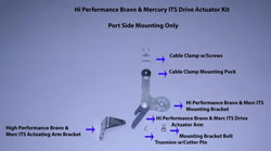 Hi Performance Bravo & Merc Its Drive Actuator Kit