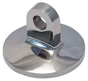 Stainless Steel Cavitation Plate Pad - 3/8" Eyelet