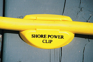 Dock Edge Shore Power Clip For 30 Amp Cords Yellow (4/Bag)