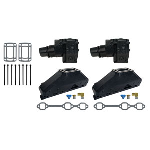 Complete Exhaust Manifold and Conversion Kit- GM V6 262 CID (1991 & Up)